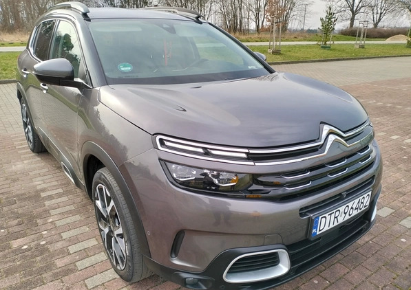 Citroen C5 Aircross cena 91500 przebieg: 79000, rok produkcji 2019 z Trzebnica małe 92